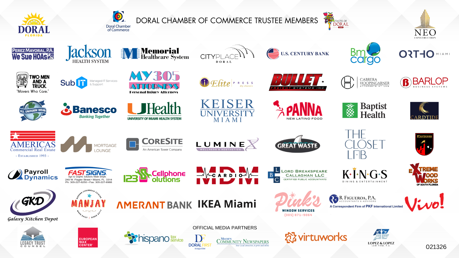 Doral Chamber Trustee Banner 021326 Doral Chamber Trustee Banner 021326